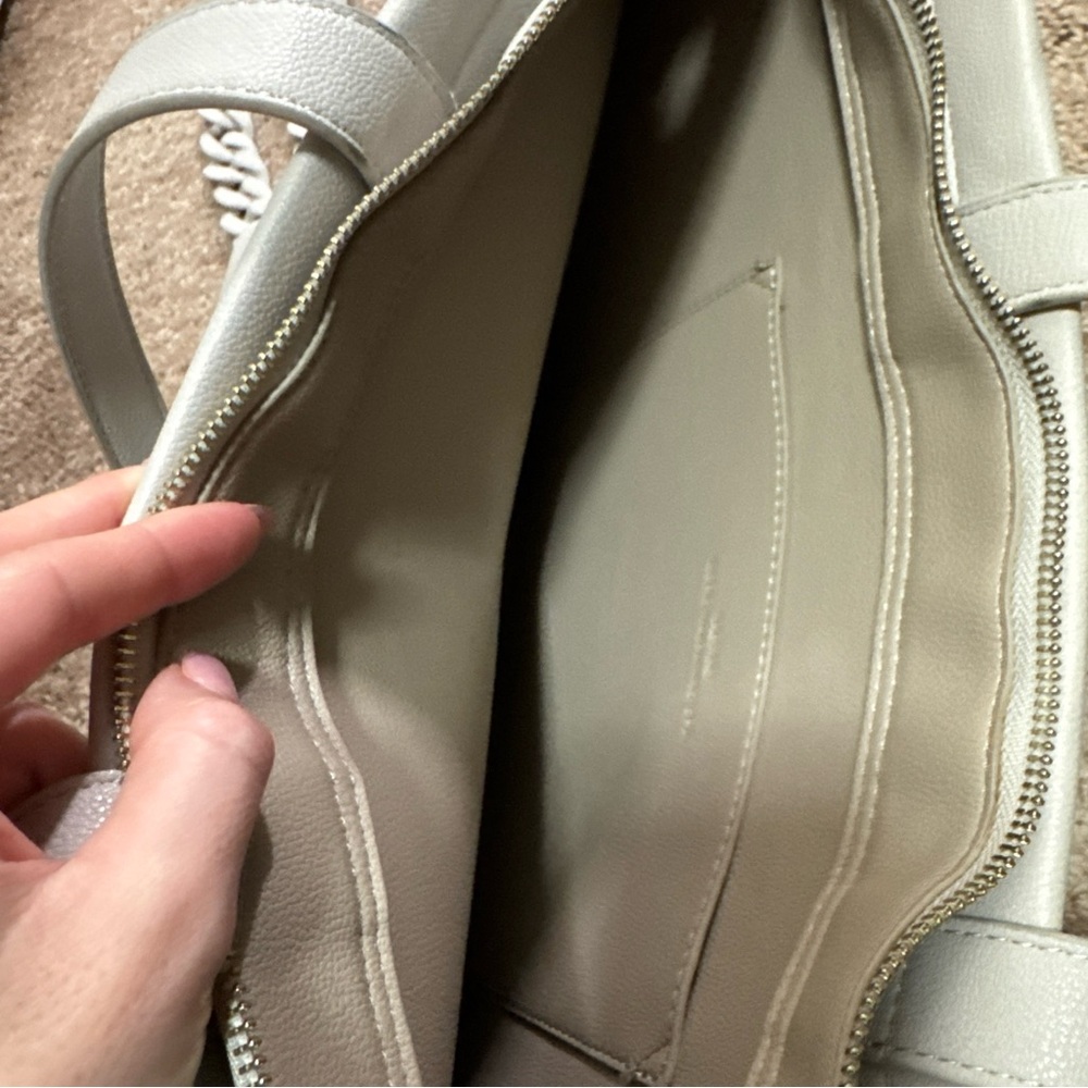 Valentino by Mario Valentino gray shoulder bag Authentic 🌟 - Picture 10 of 16